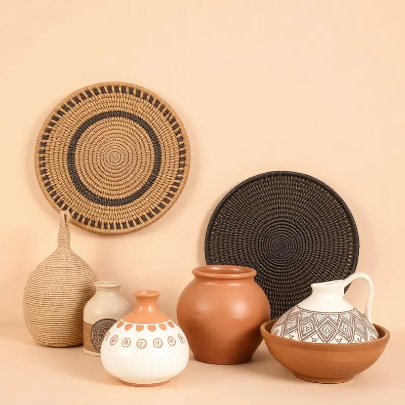 Handwoven Wall Basket