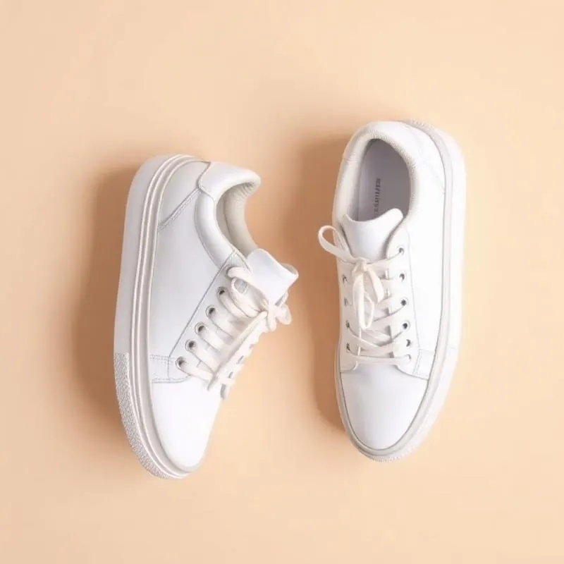 Court Classic White Leather